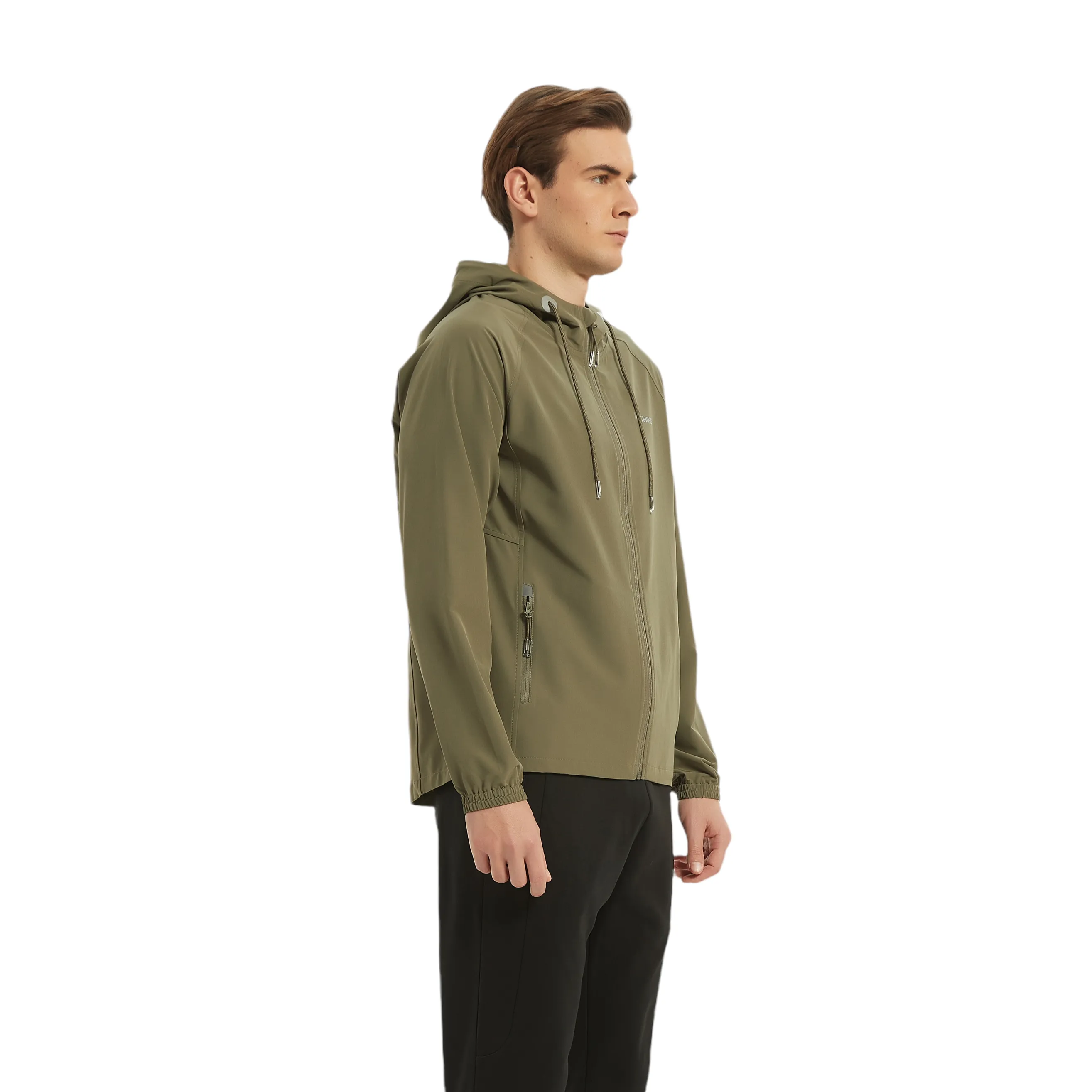 Bay Chester Trainer Jacket - Army Green