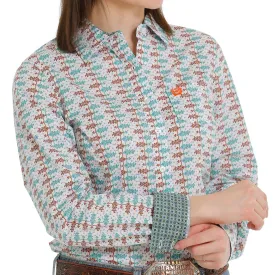 Cinch Women's Geometric Western Button Down Shirt