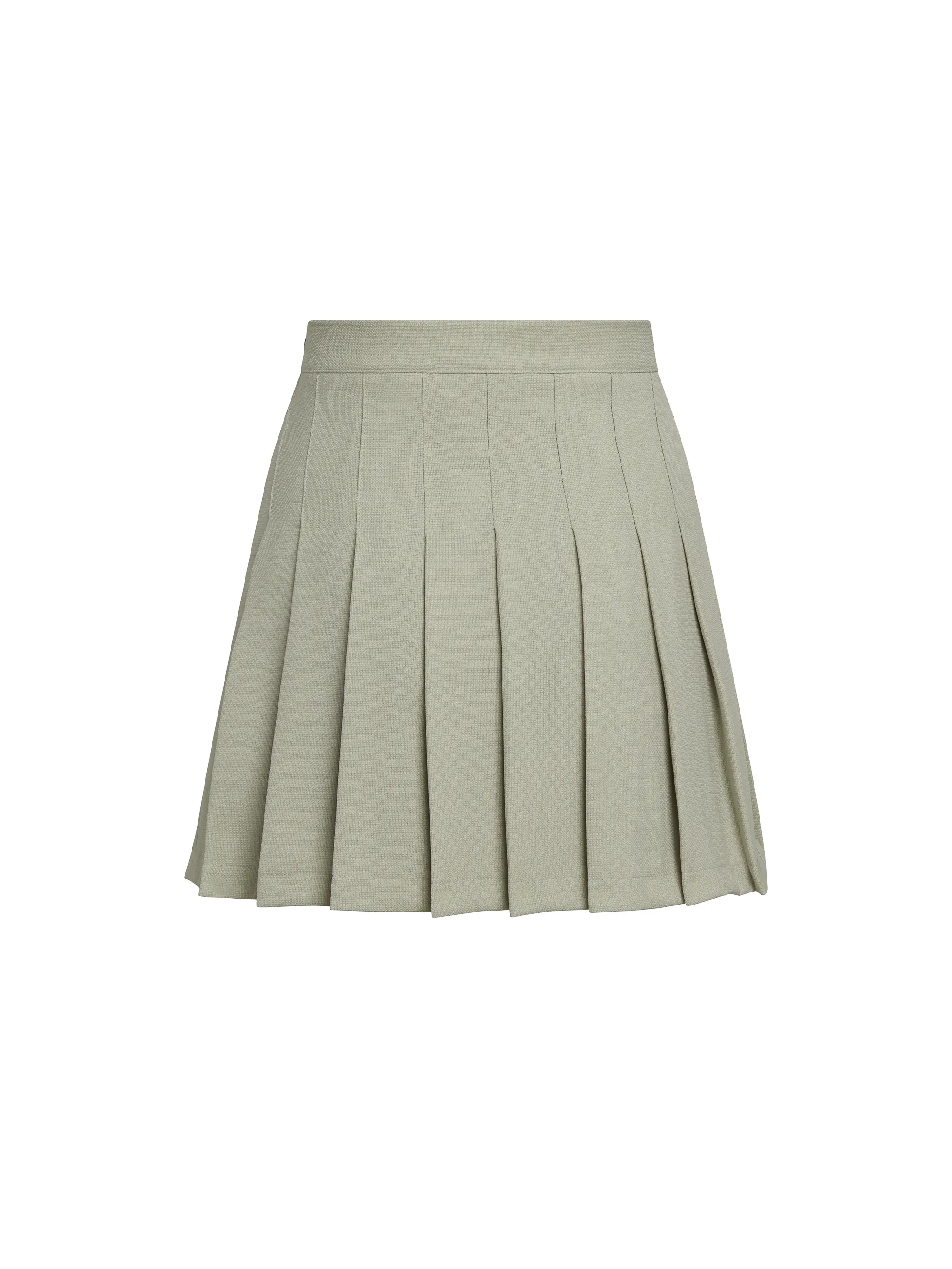 Classic Pleated Skirt - Dove