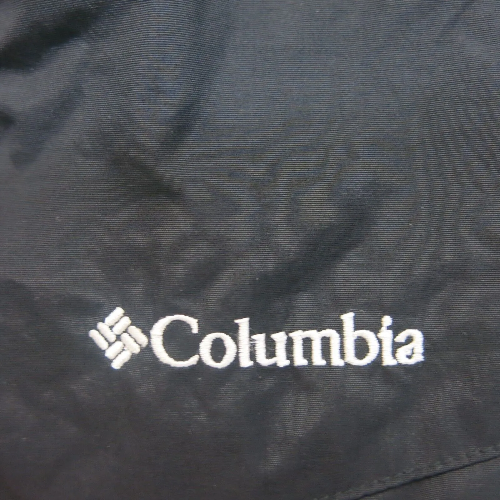 Columbia Sportswear Womens Windbreaker Hooded Jacket Black White Size Small