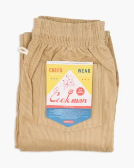 Cookman Chef Pants - Corduroy Beige