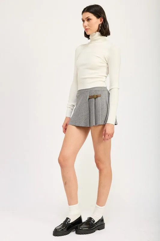 Dahlia Pleated Mini Skort