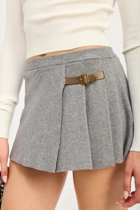 Dahlia Pleated Mini Skort