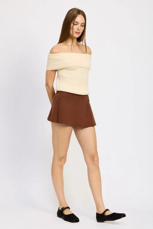 Dahlia Pleated Mini Skort