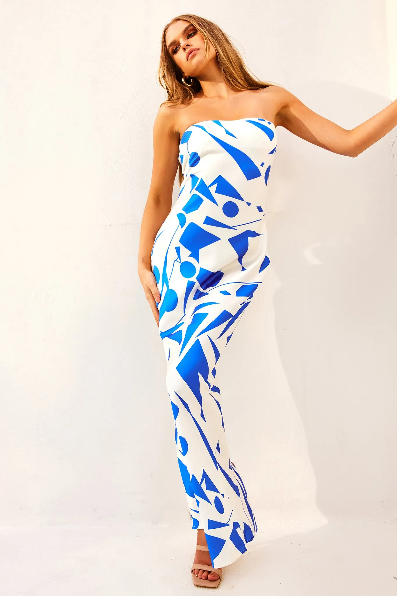 Dawn Maxi Dress - Blue