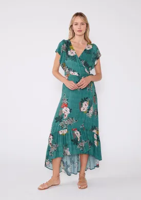 Deisy Floral Wrap Dress