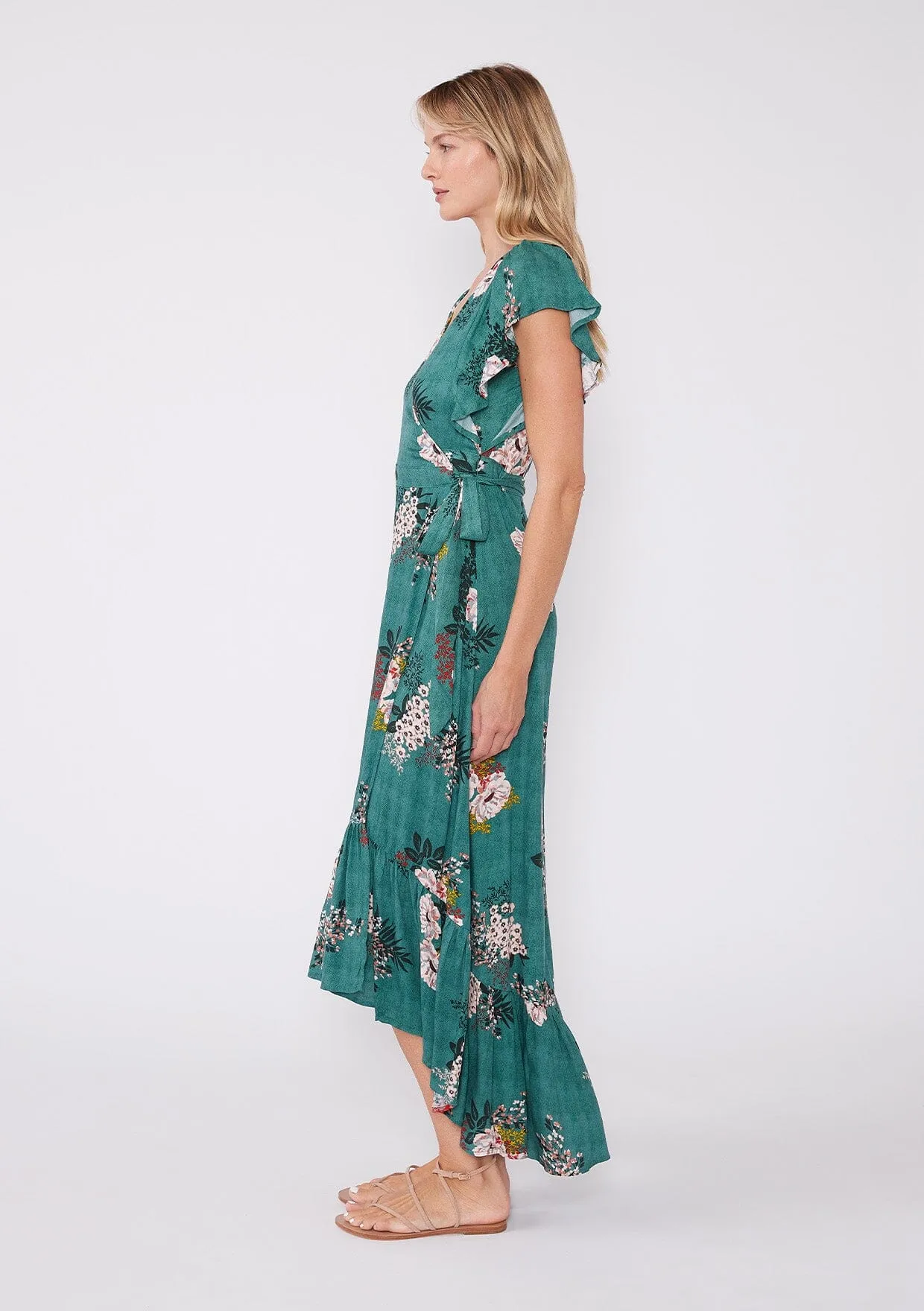 Deisy Floral Wrap Dress