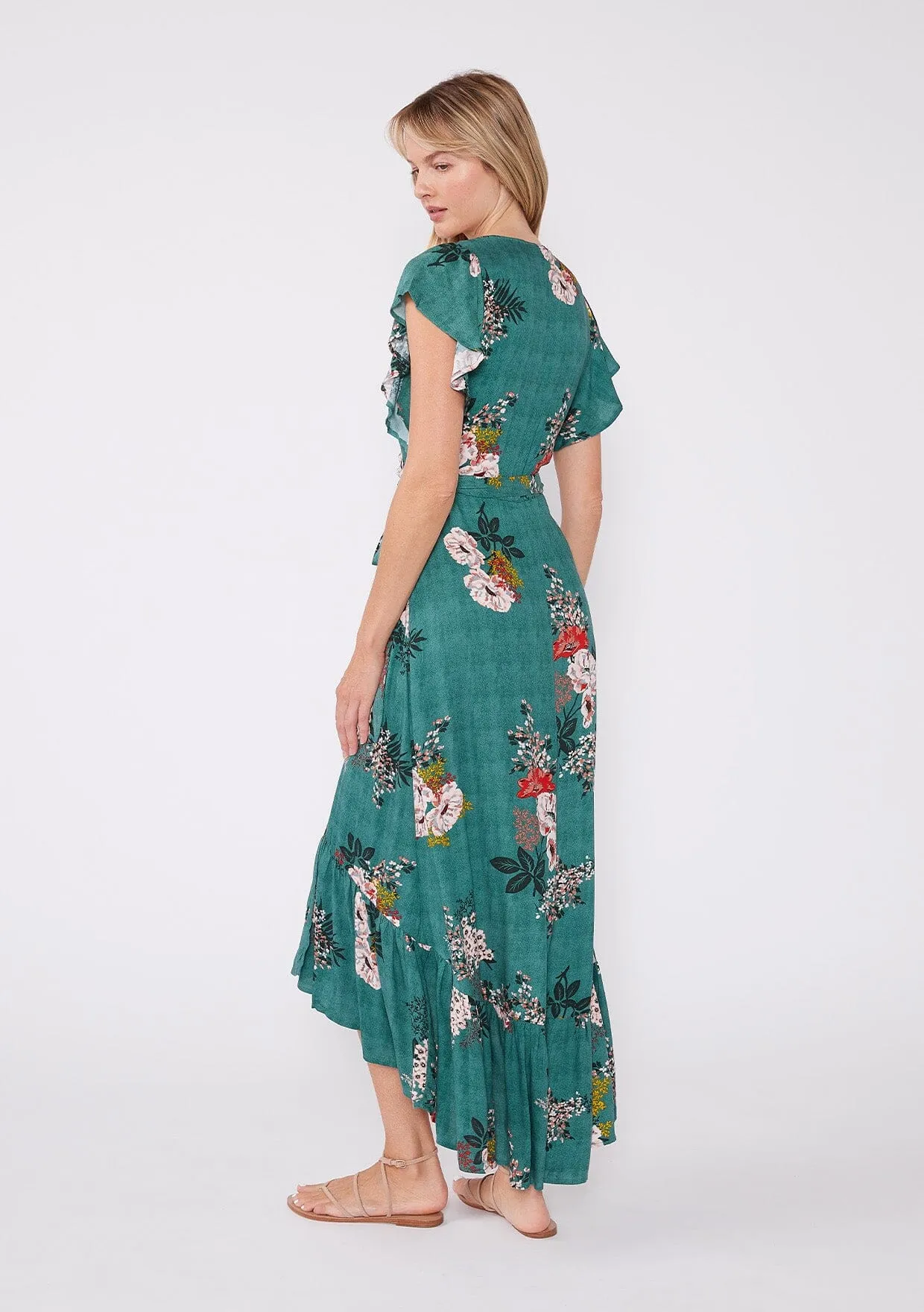 Deisy Floral Wrap Dress