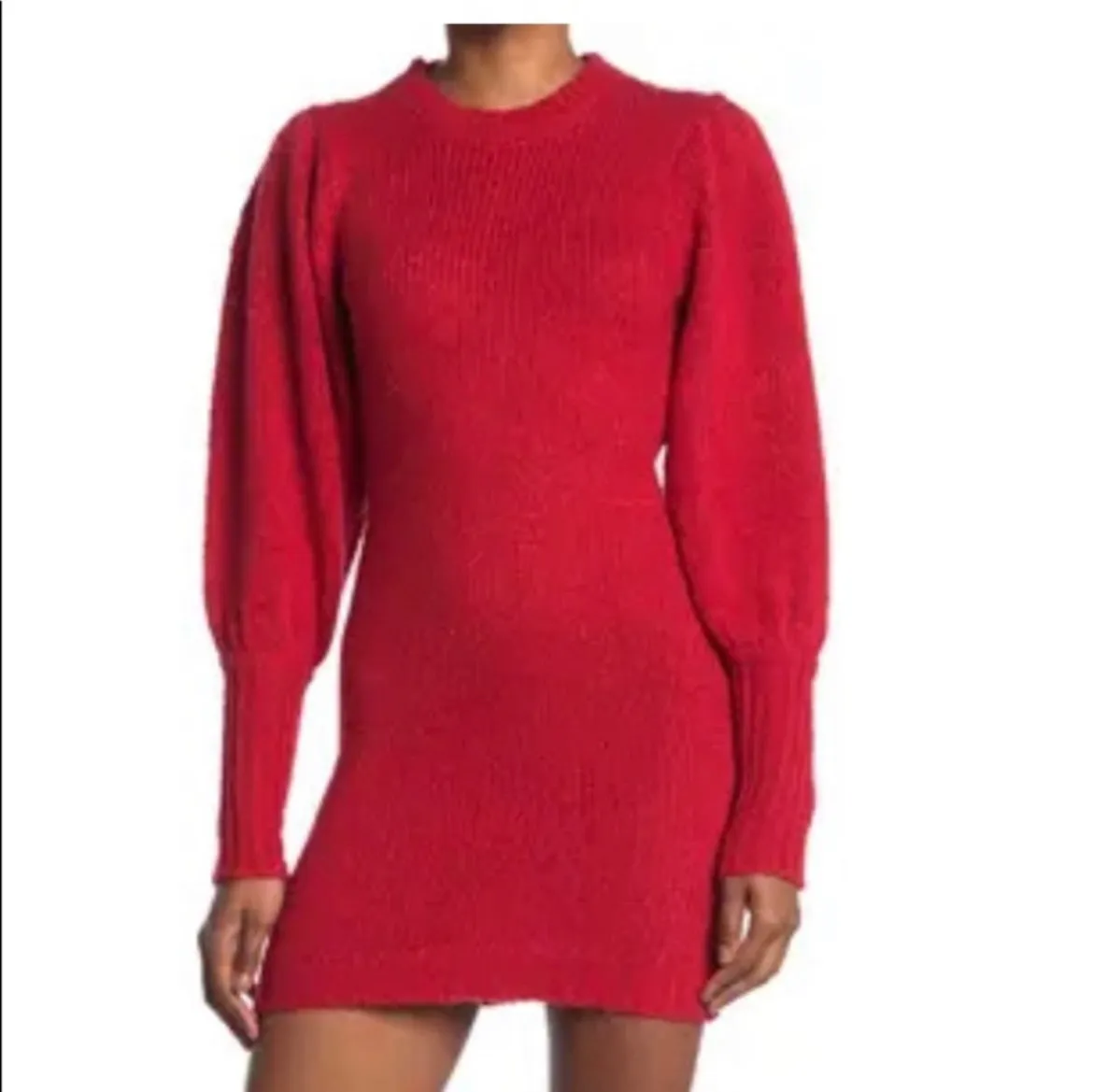 Dolman Sleeve Sweater Dress