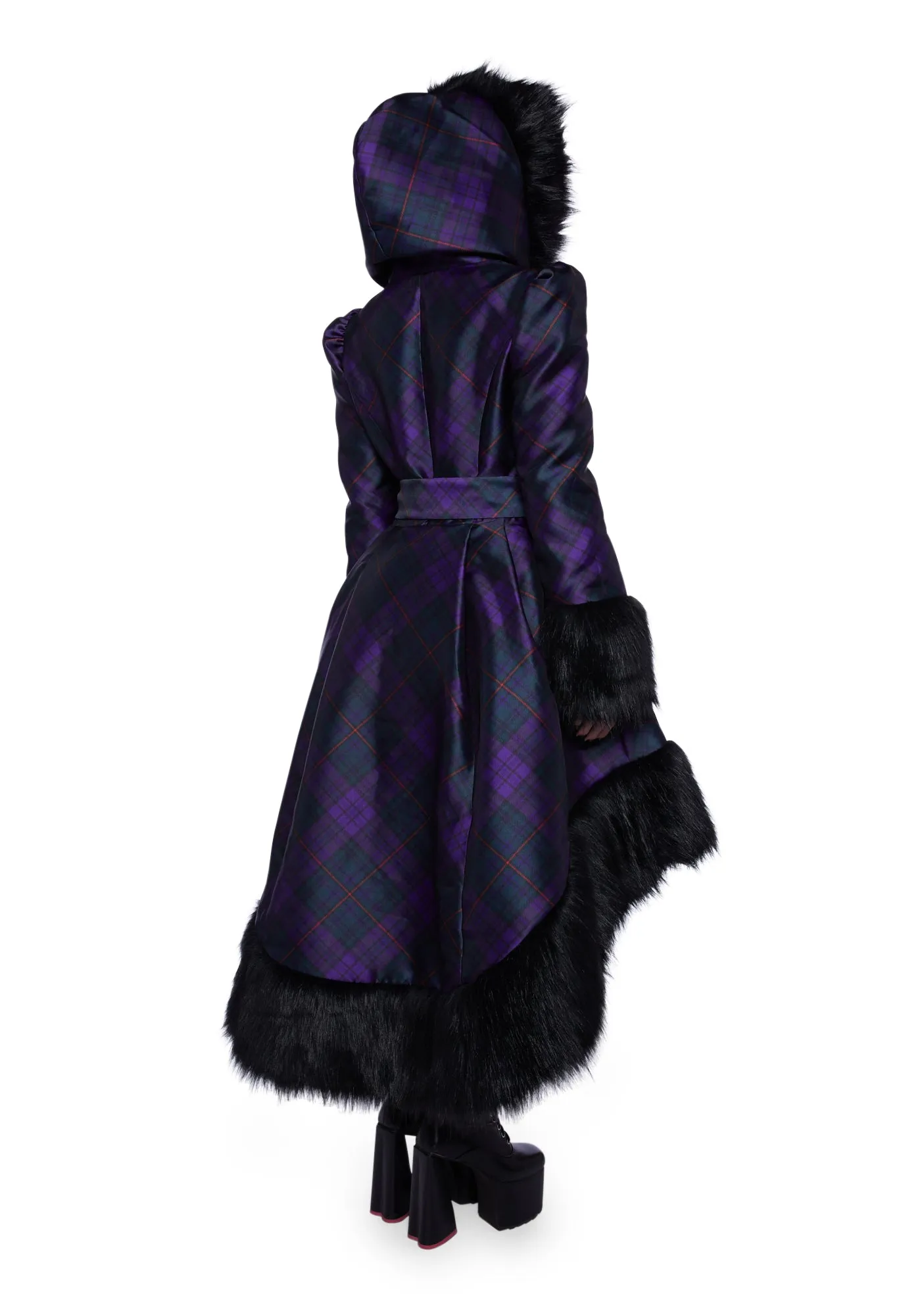 Eternal Elegance Faux Fur Coat