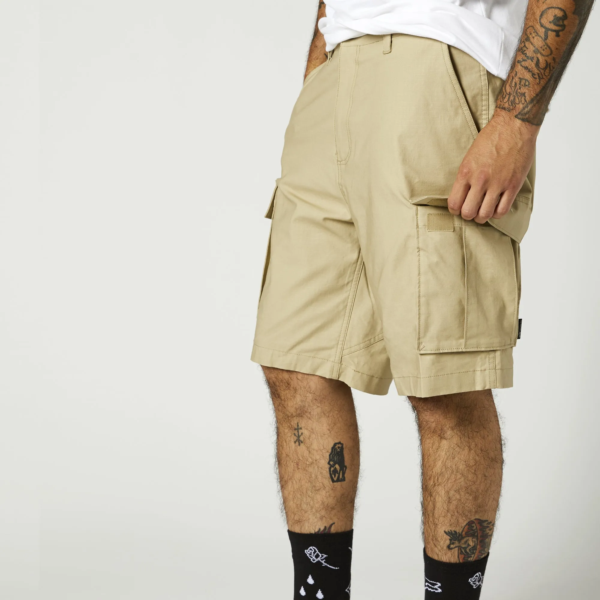 Fox Racing Slambozo 2.0 Shorts Tan Beige