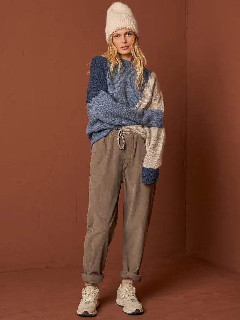 Indi & Cold Cord Trousers in Cement