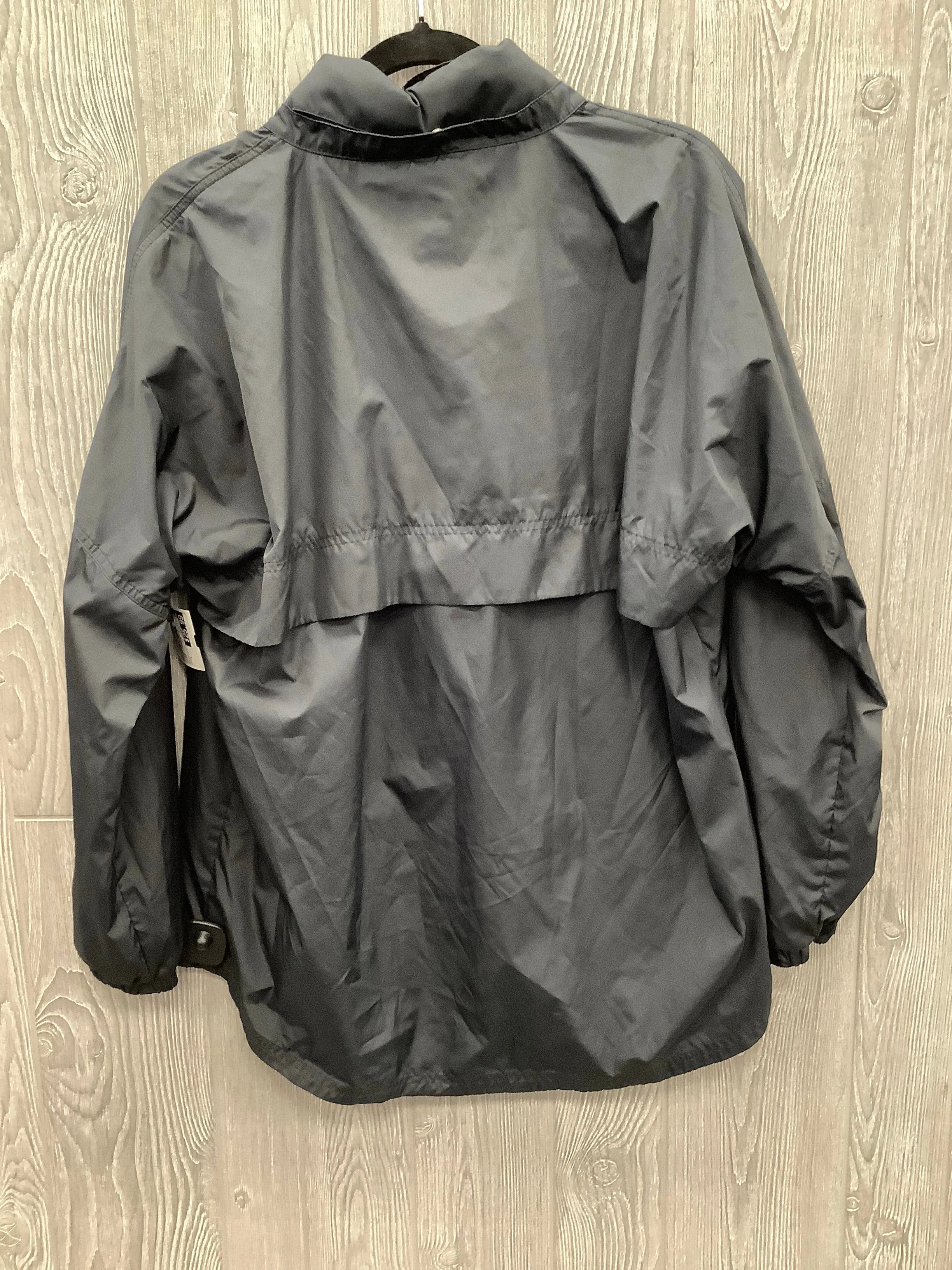 Jacket Windbreaker By Lauren James In Black, Size: L