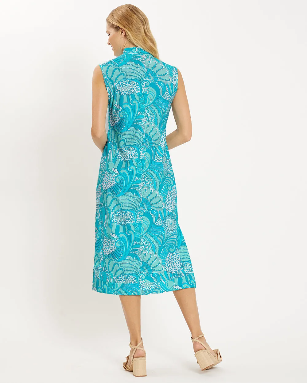 Jude Connally Kristen Maxi Dress - Enchanted Sea Aqua