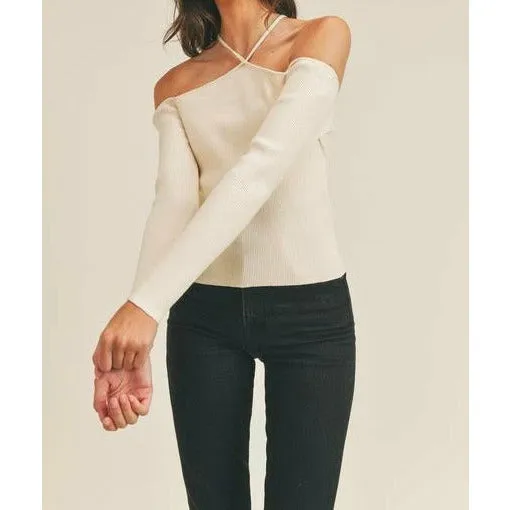 Kate Ribbed Knit Top