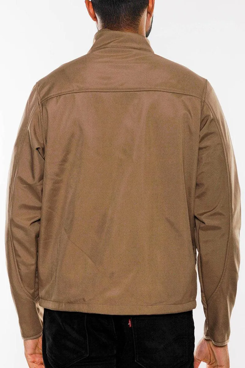 Khaki Storm Windbreaker Jacket