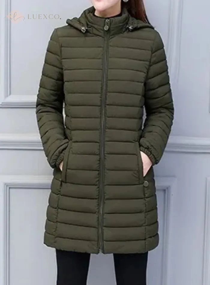 Luexco Hooded Women's Puffer Jacket