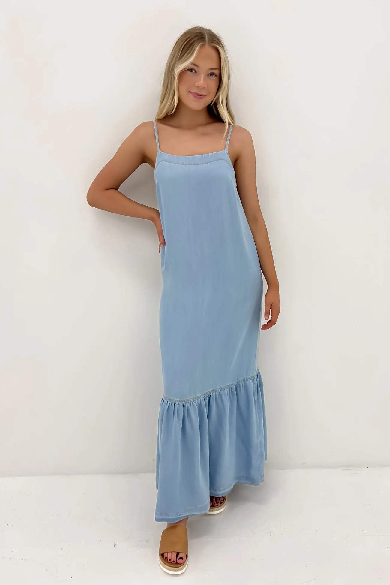 Mason Maxi Dress Denim