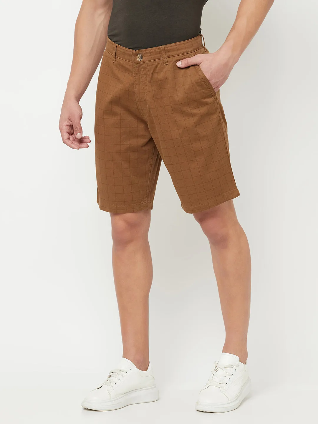 Men's Brown Bermuda