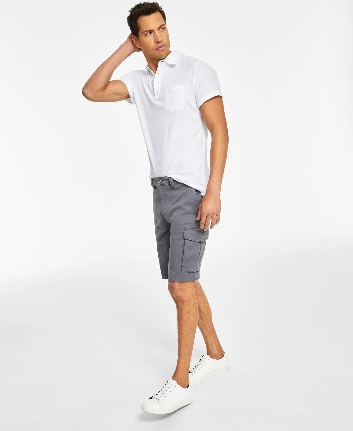 Men's stretch cargo shorts Club Room