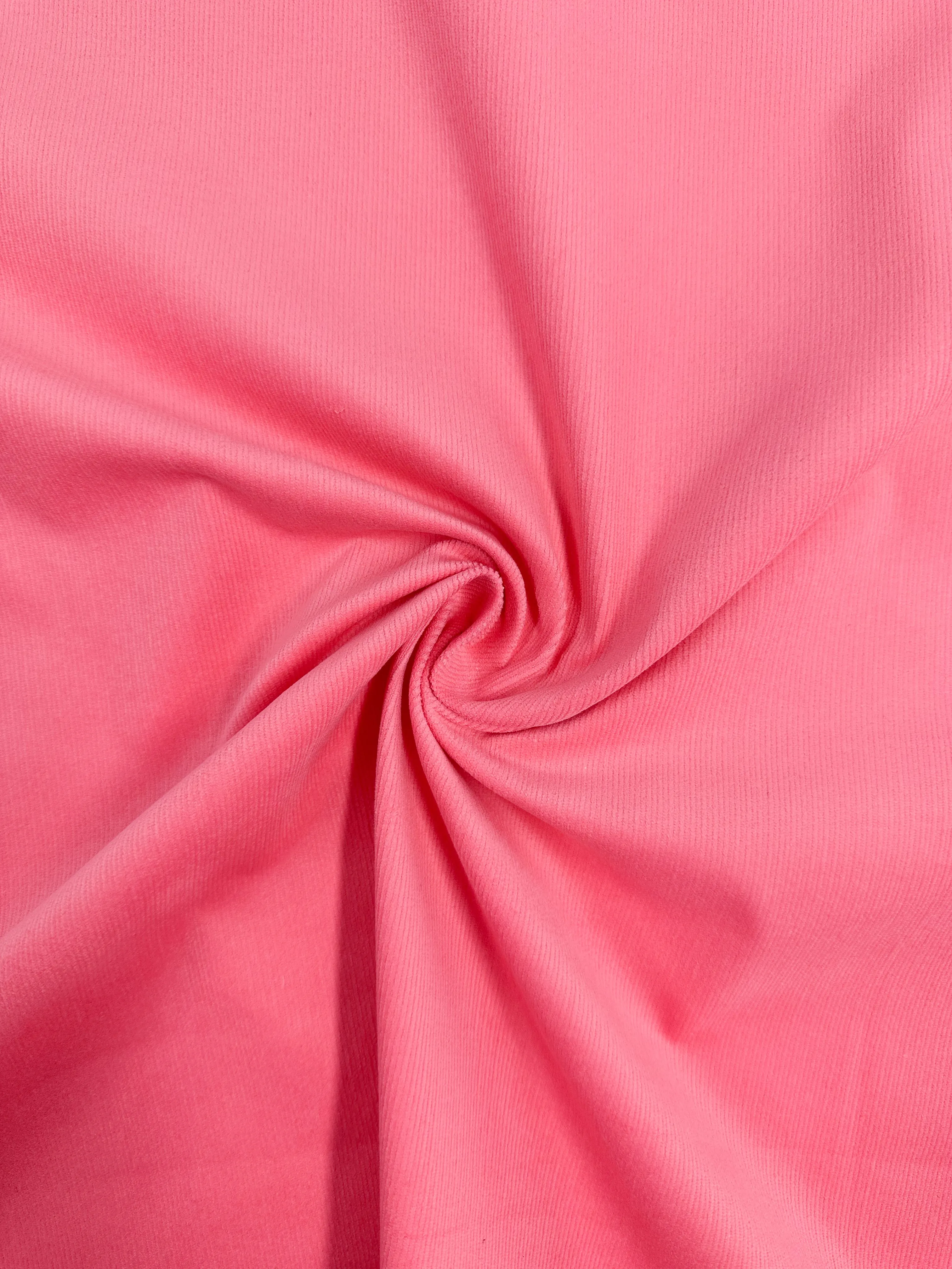 Micro Wale Corduroy - Camellia Rose - 147cm