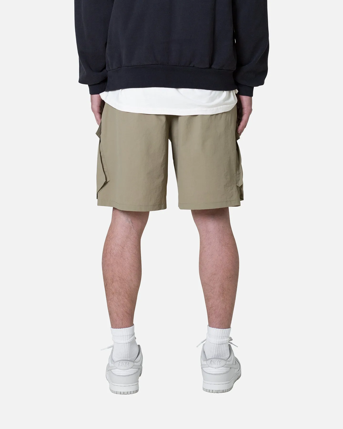 MNML Nylon Cargo Traveler Shorts Sand