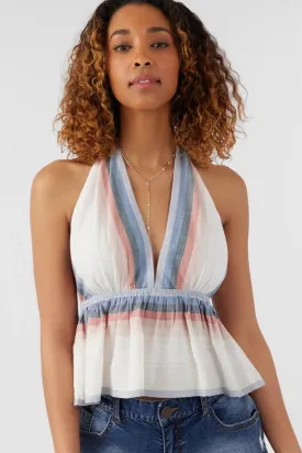 O'Neill Siena Sundown Stripe Halter Top