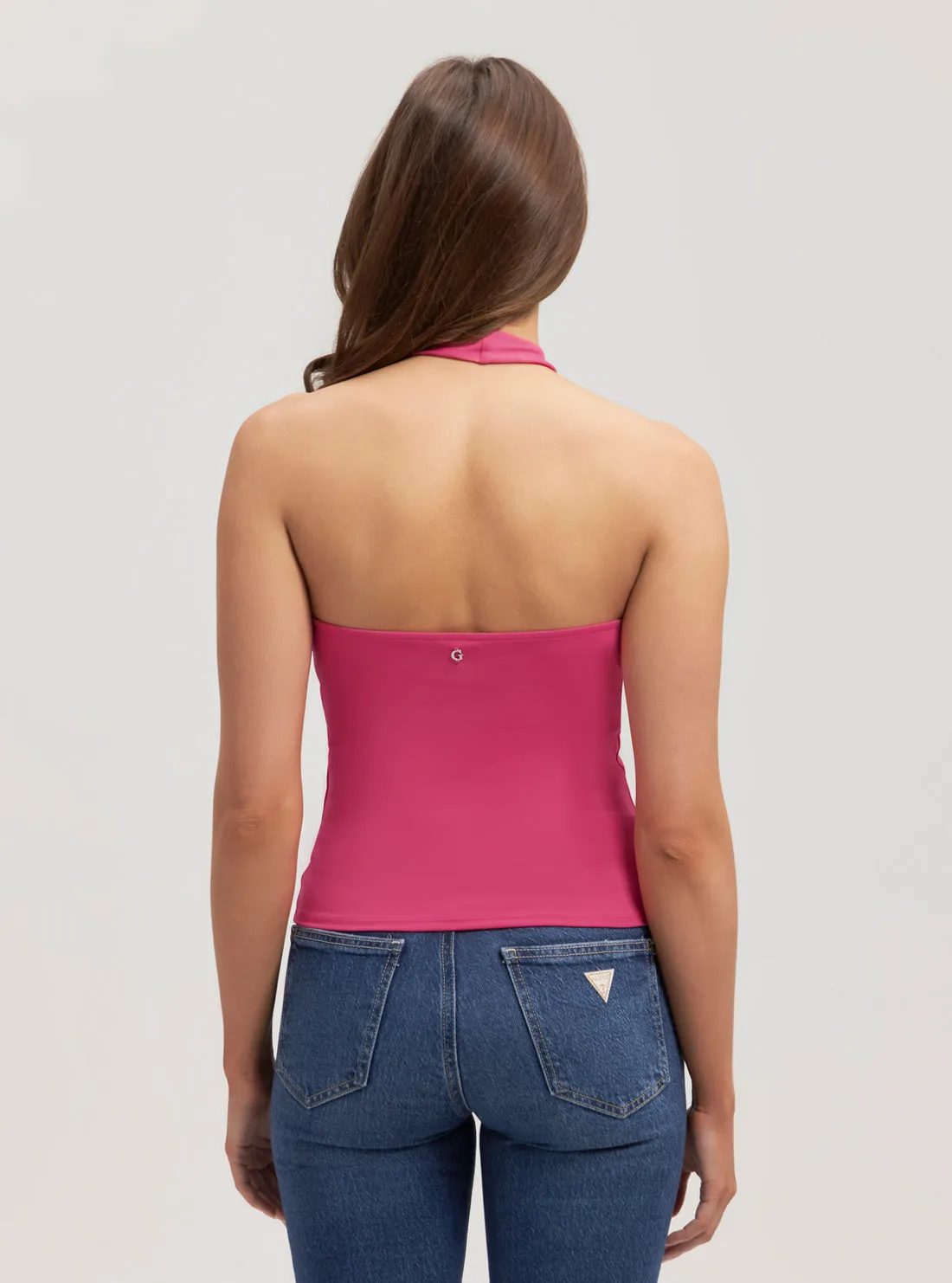 Pink Halter Kamia Top