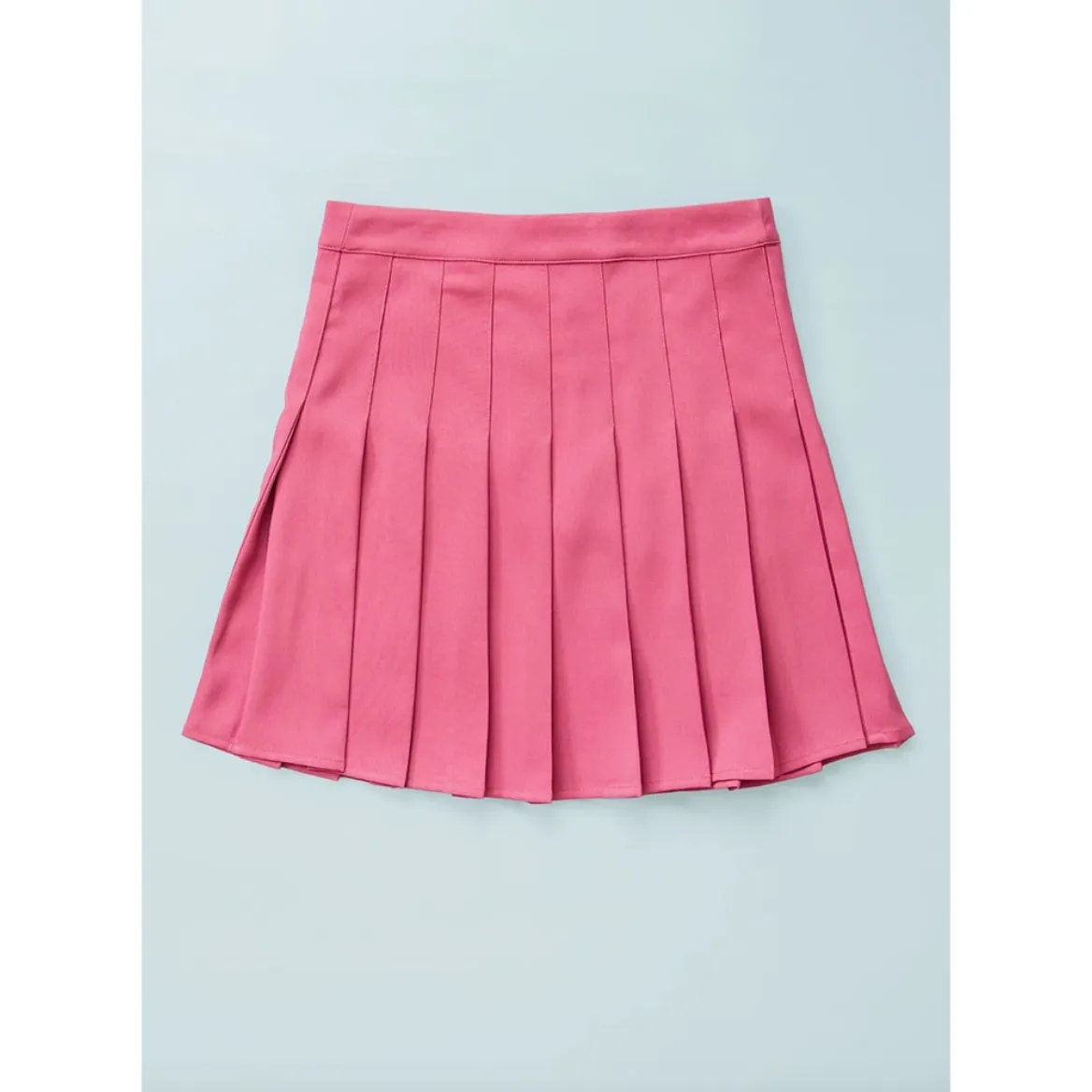 Pleated Tennis Mini Skirt