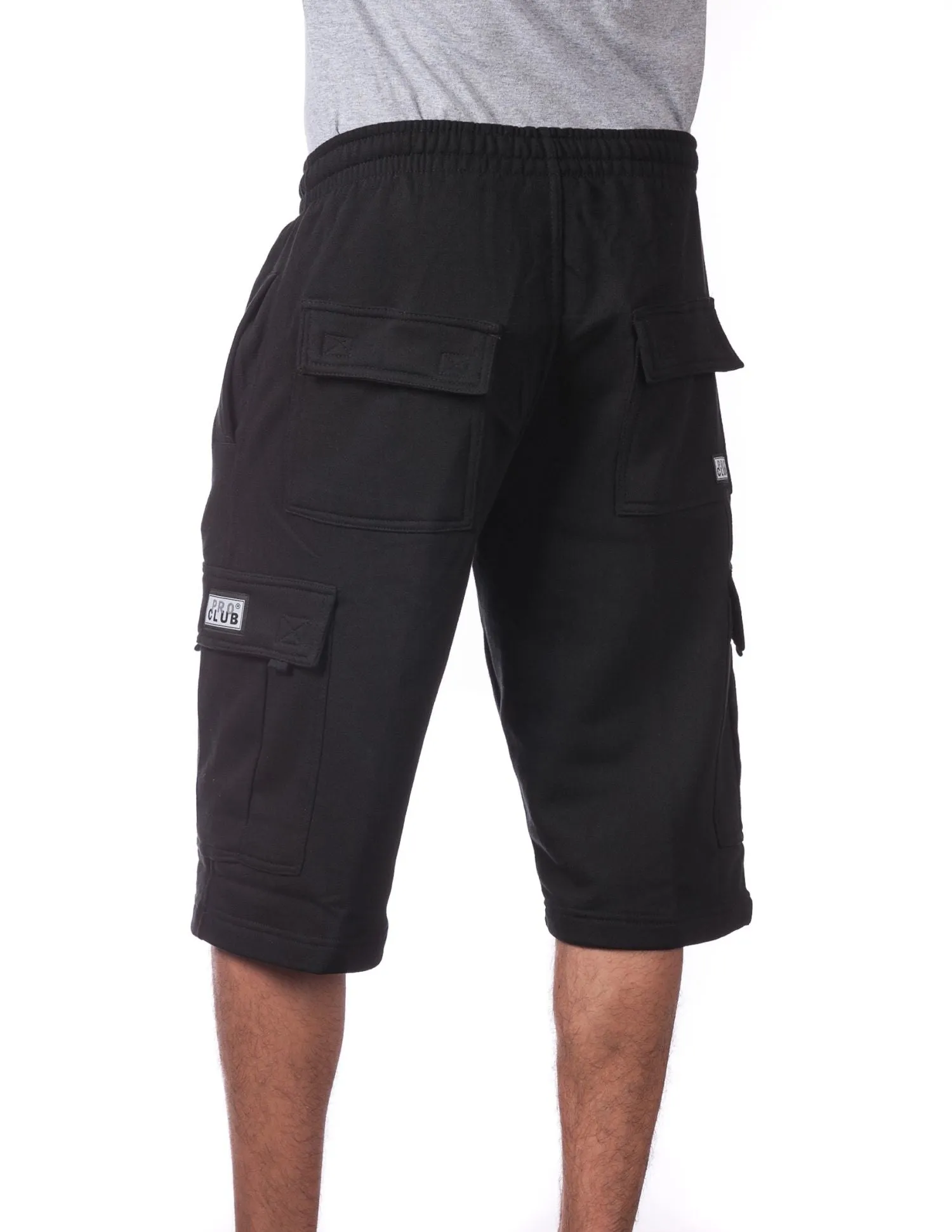 Pro Club Men's Fleece Cargo Short