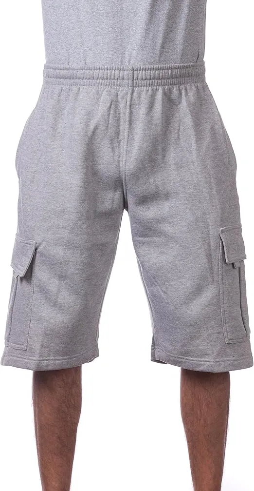 Pro Club Men's Fleece Cargo Short