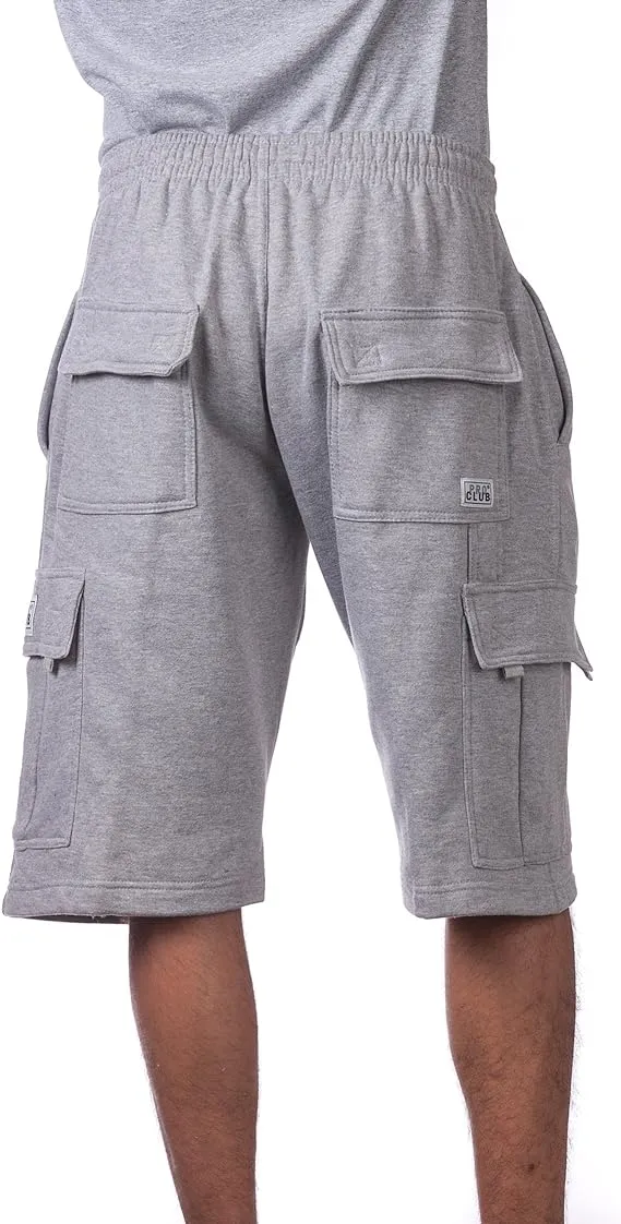 Pro Club Men's Fleece Cargo Short