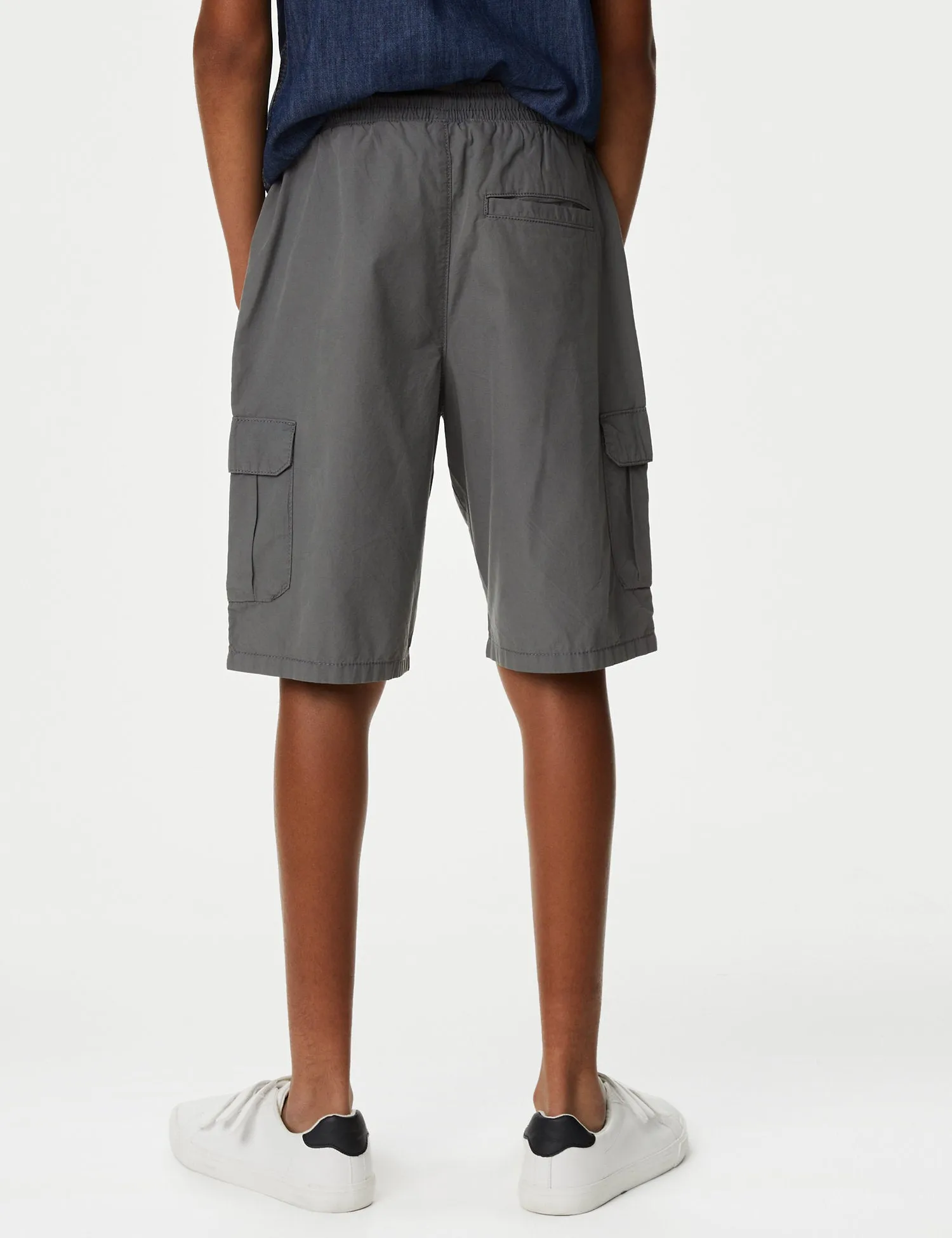 Pure Cotton Cargo Shorts