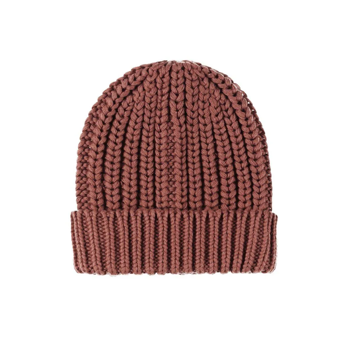 Quincy Mae - Organic Chunky Knit Beanie - Clay