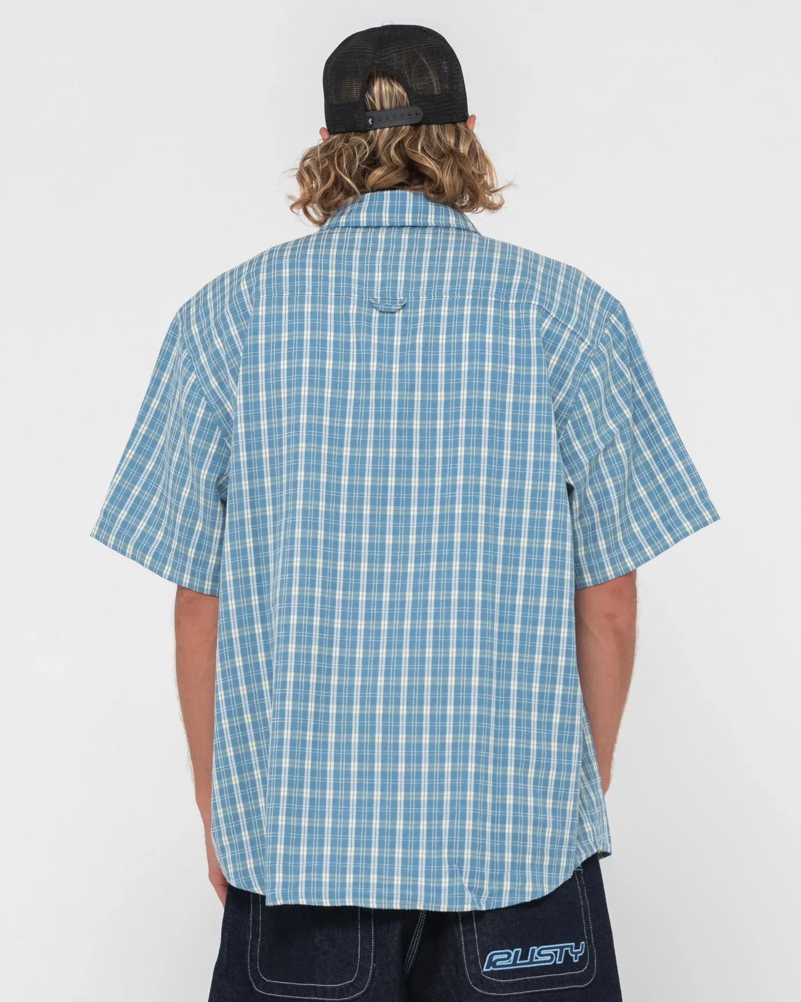 Rusty Worldwide Curved Hem Shirt