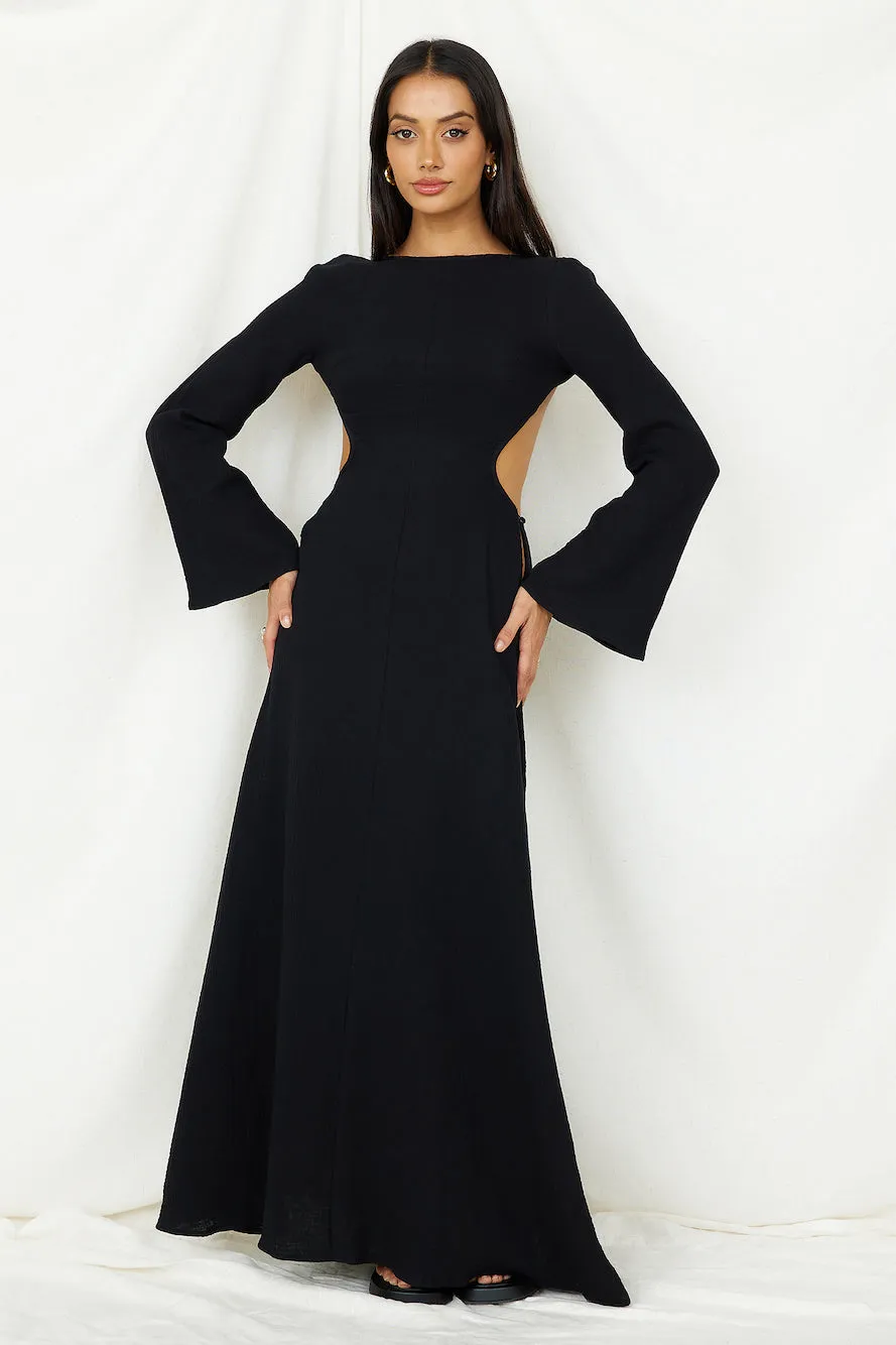 SNDYS Dahlia Maxi Dress Black