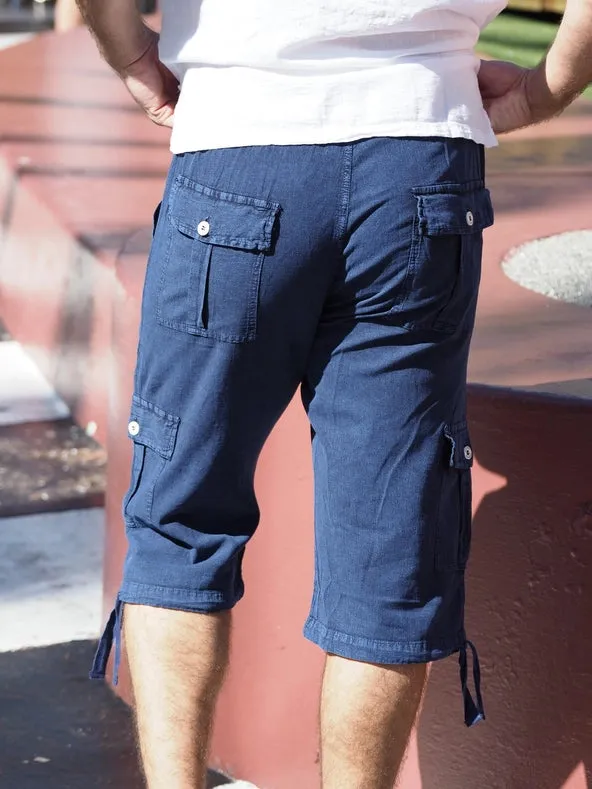 St. John Midnight Blue Shorts