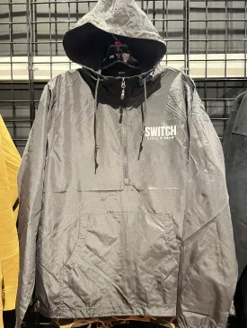 Switch OG Logo Lightweight Windbreaker Anorak Jacket  - Reactive Black