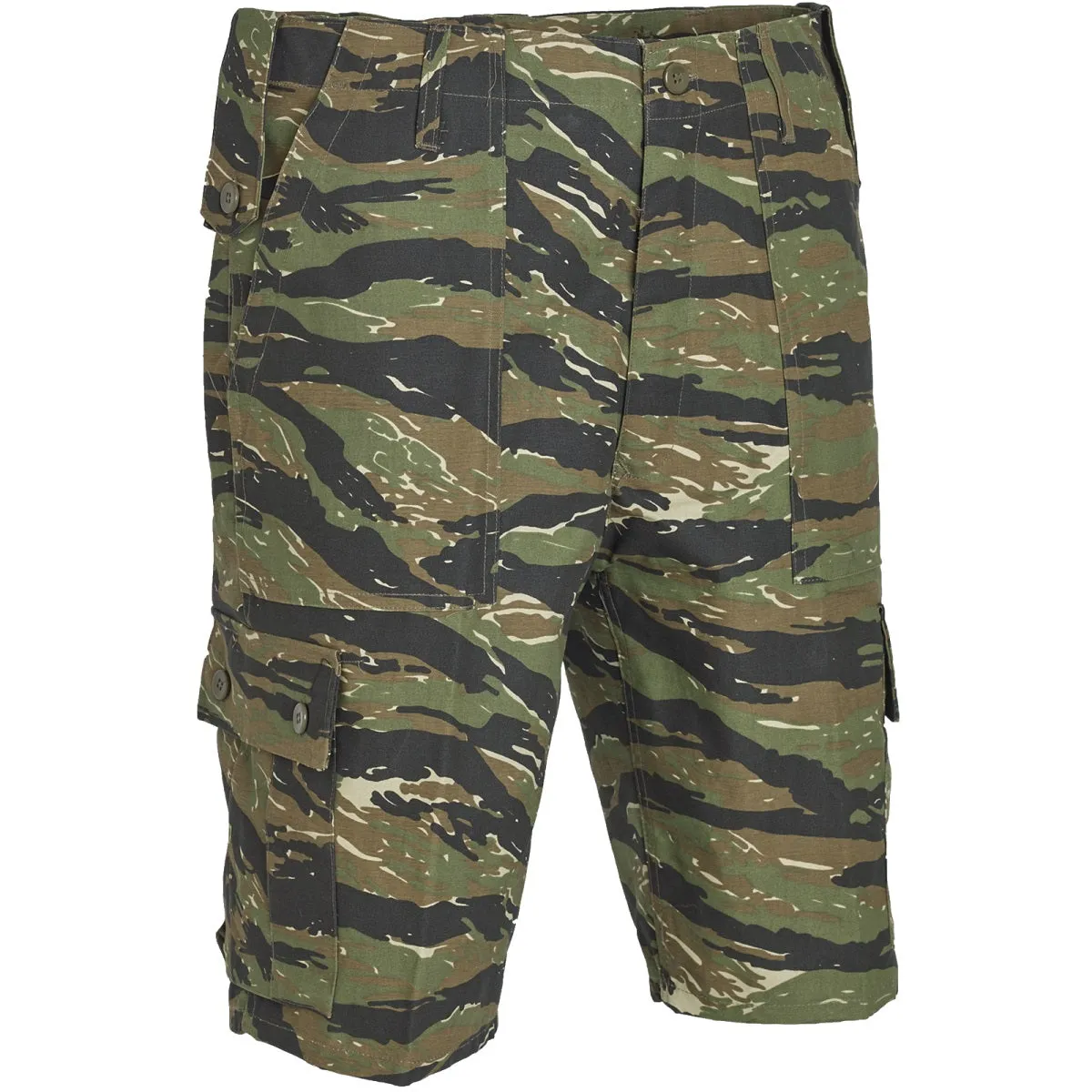 Tiger Stripe Camo Combat Shorts