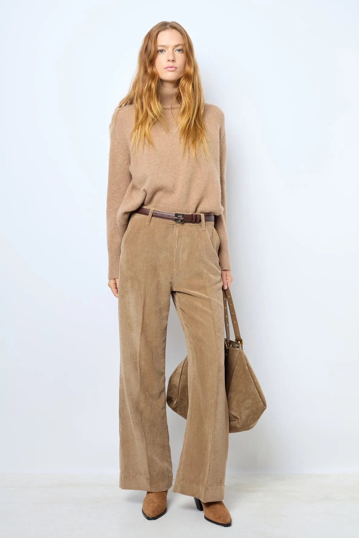 Trouser Noemie Dap14a103 Sand