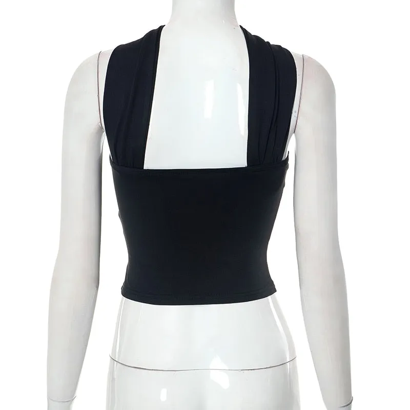 Tube Halter Stylish Bandage Top