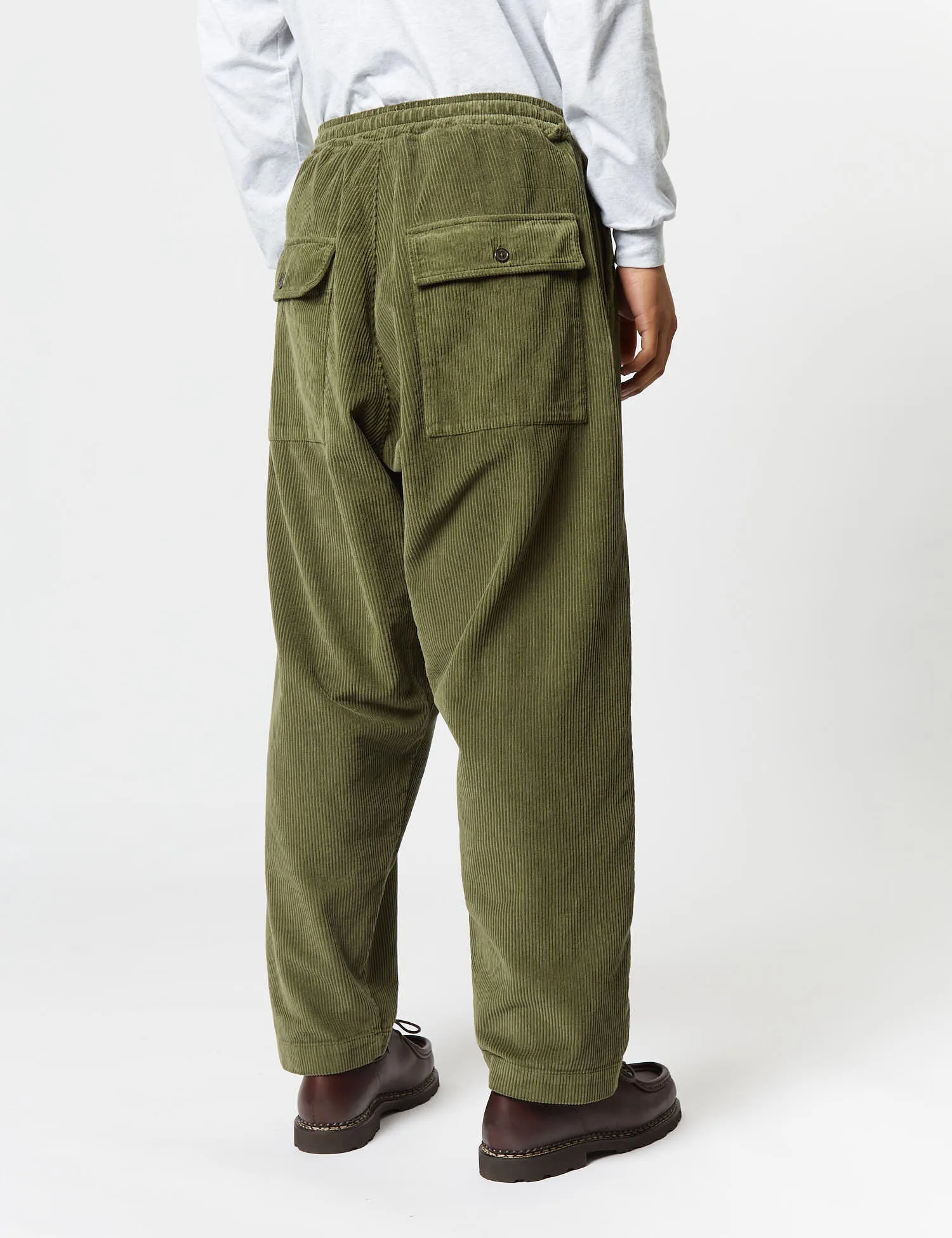 Universal Works Braga Pant - Olive Green