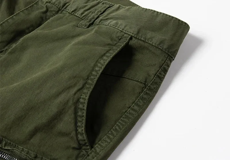 West Louis™ Fashion Cotton Multi-Pocket Army Tactical Shorts