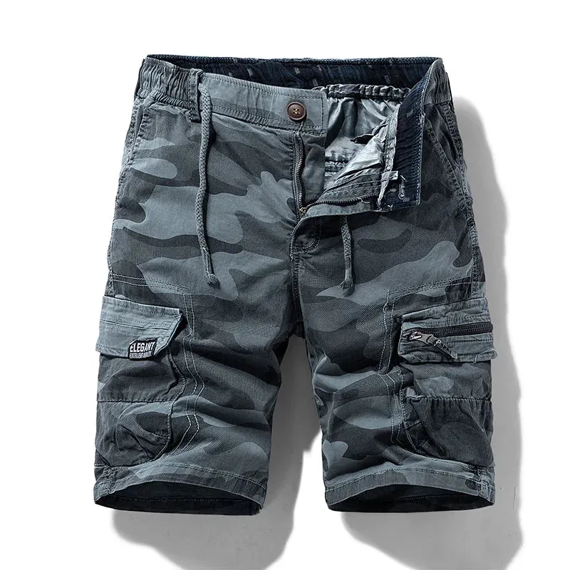 West Louis™ New Summer Cotton Camouflage Cargo Shorts