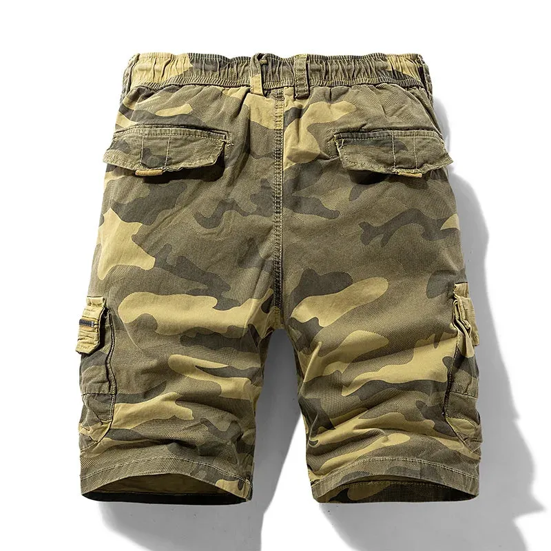 West Louis™ New Summer Cotton Camouflage Cargo Shorts